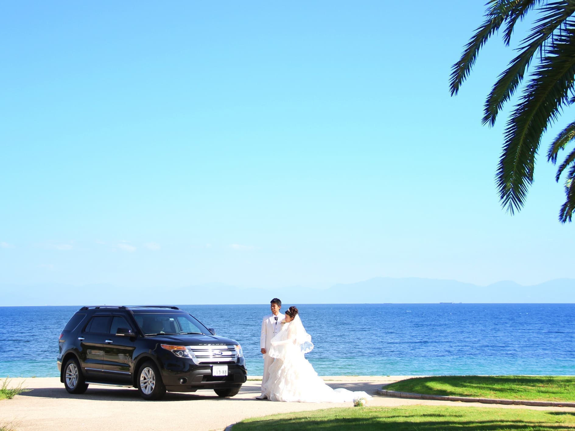 周防大島での結婚式写真