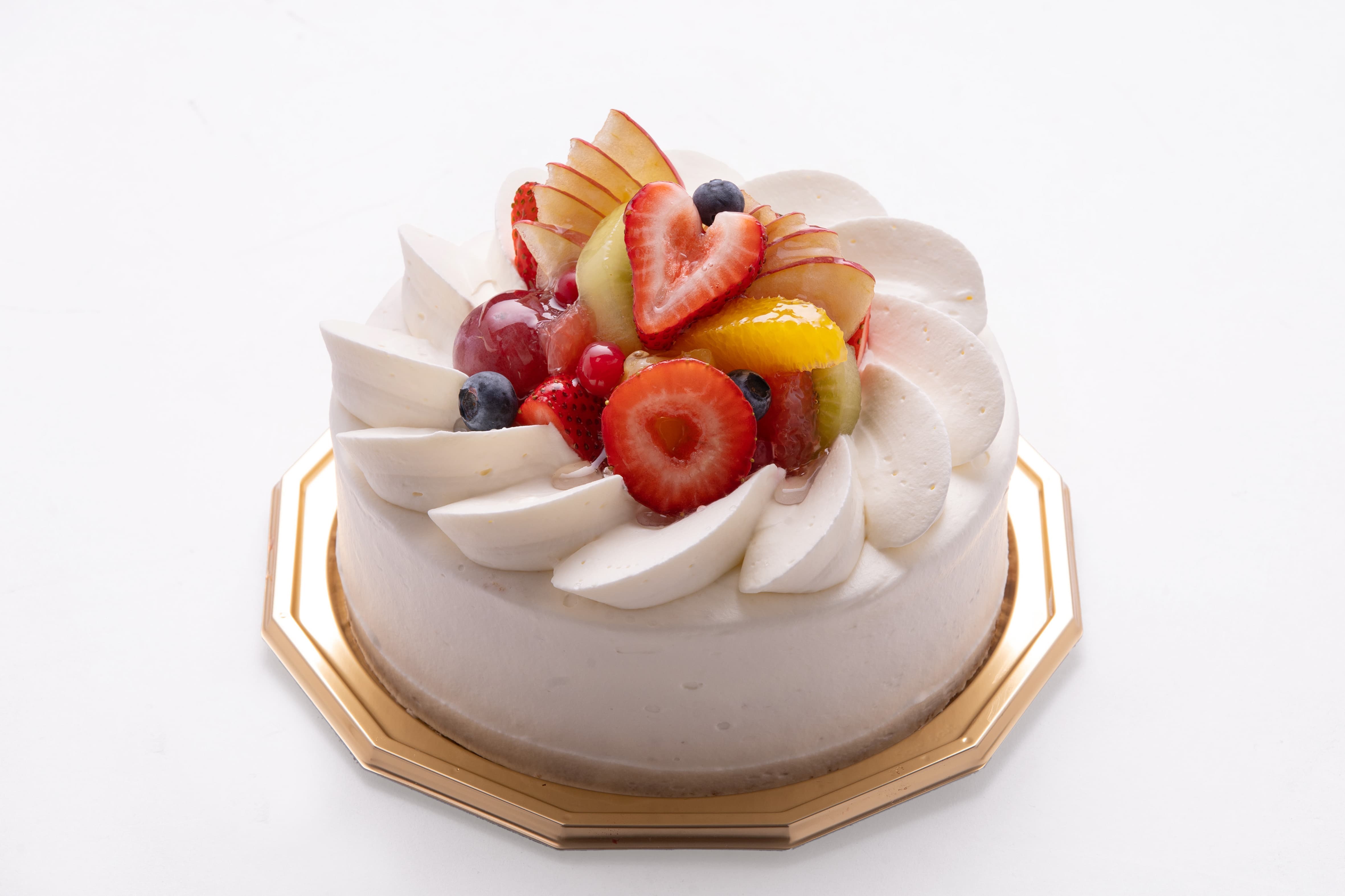 フルーツケーキのサンプル
