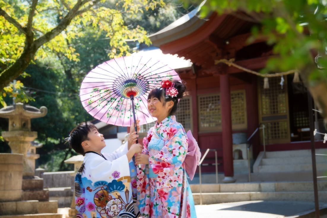 小野田市の七五三の画像