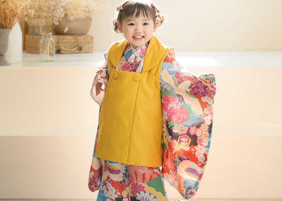 3才七五三女の子