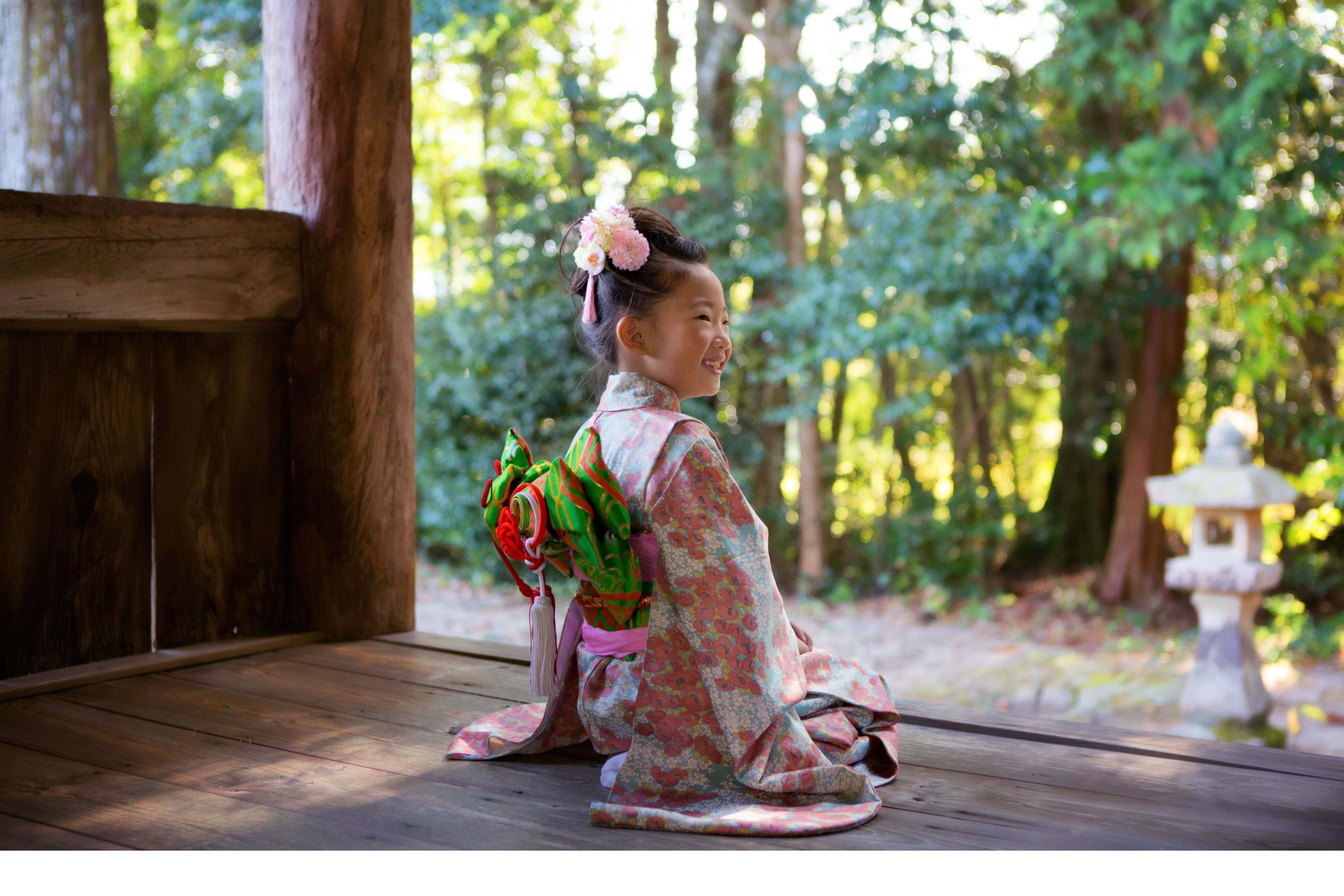女の子の七五三の画像