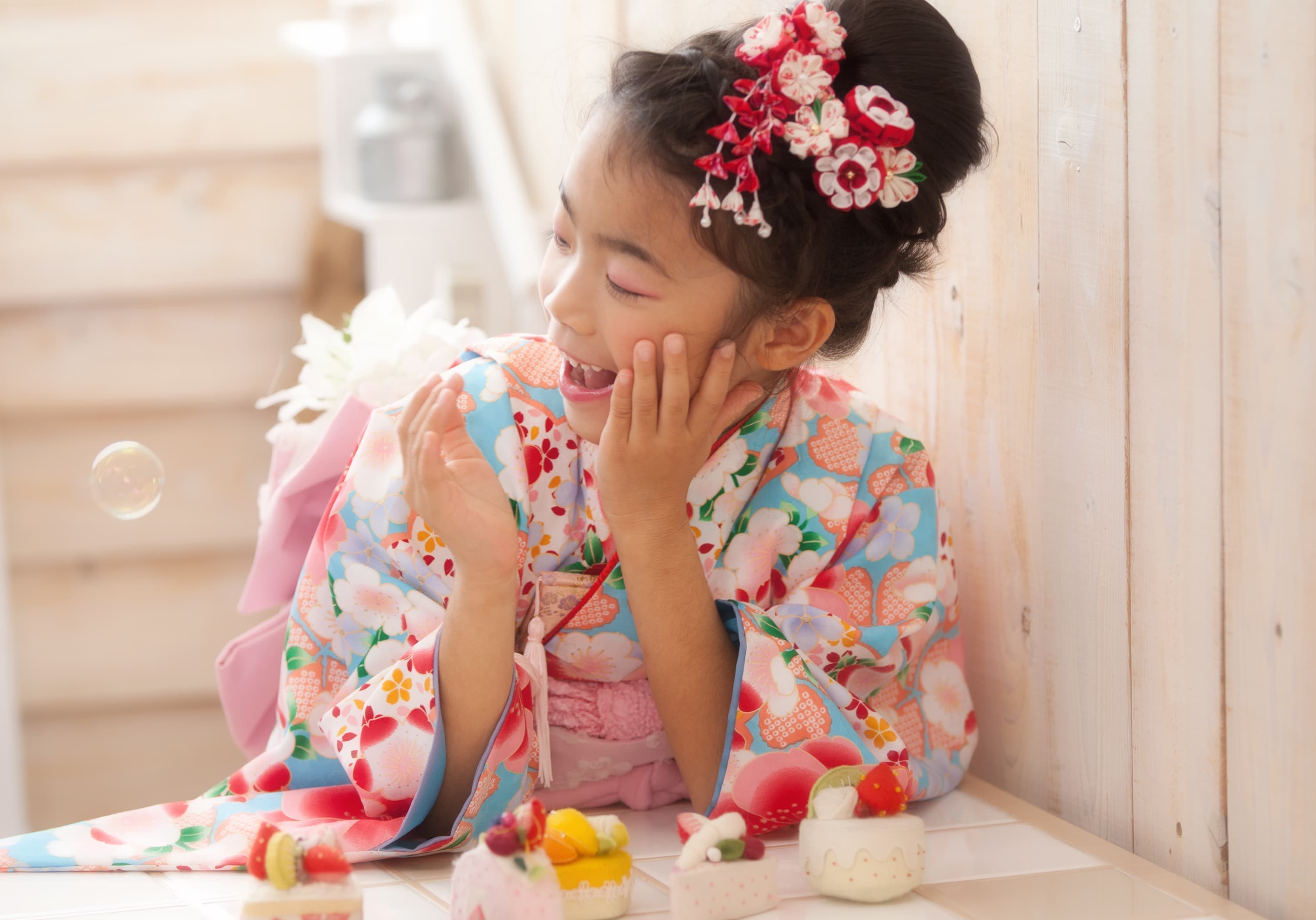 女の子の七五三の画像